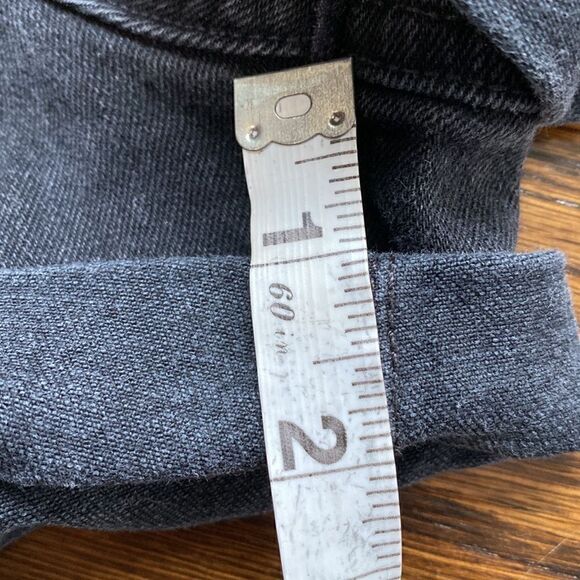 Madewell Black High Rise Jean Shorts - Size 24 - Picture 2 of 9